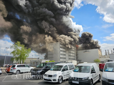 В Берлине произошел пожар в помещении оружейной компании Diehl
