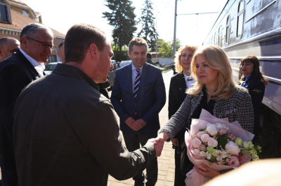 Президентка Словаччини відвідала Мощун на Київщині (ФОТО)